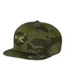 Flat Bill Snapback Cap