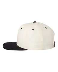 Flat Bill Snapback Cap