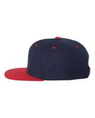 Flat Bill Snapback Cap