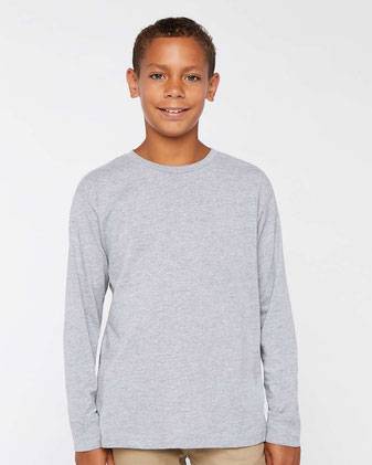 LAT Youth Fine Jersey Long Sleeve Tee 6201L