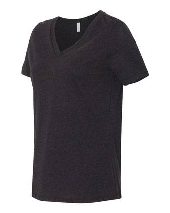 BELLA + CANVAS Women’s Relaxed Jersey V-Neck Tee 6405