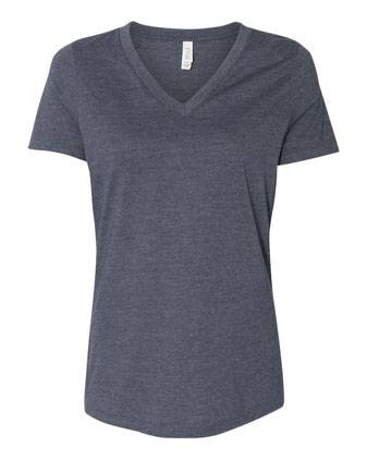 BELLA + CANVAS Women’s Relaxed Jersey V-Neck Tee 6405
