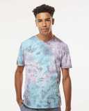 LaMer Over-Dyed Crinkle Tie-Dyed T-Shirt
