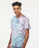 LaMer Over-Dyed Crinkle Tie-Dyed T-Shirt