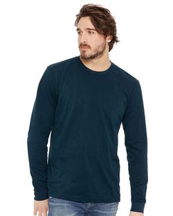 Next Level Sueded Long Sleeve T-Shirt 6411 Next Level Sueded Long Sleeve T-Shirt 6411