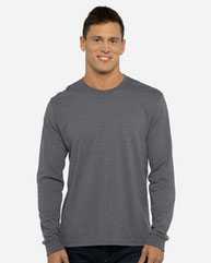 Sueded Long Sleeve T-Shirt