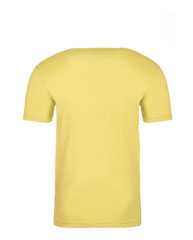 Sueded V-Neck T-Shirt