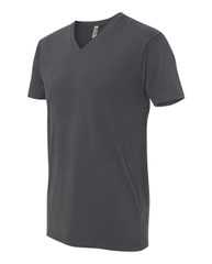 Sueded V-Neck T-Shirt