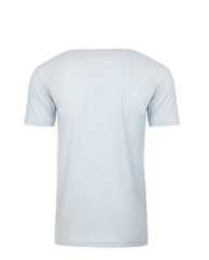 Sueded V-Neck T-Shirt