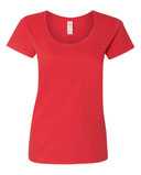 Softstyle® Women’s Deep Scoop Neck T-Shirt