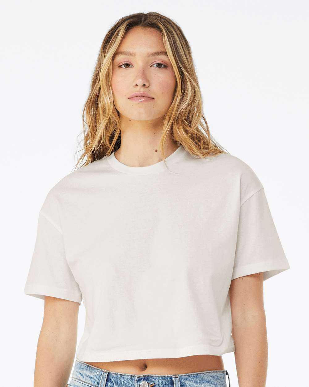 BELLA + CANVAS Women's Jersey Crop Tee 6482
