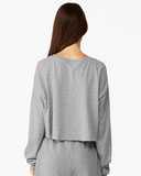 FWD Fashion Women's Crop Long Sleeve Tee