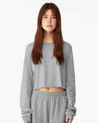 FWD Fashion Women's Crop Long Sleeve Tee