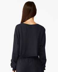 FWD Fashion Women's Crop Long Sleeve Tee