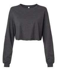 FWD Fashion Women's Crop Long Sleeve Tee