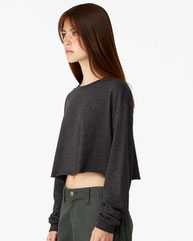 FWD Fashion Women's Crop Long Sleeve Tee