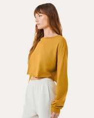 FWD Fashion Women's Crop Long Sleeve Tee