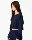 FWD Fashion Women's Crop Long Sleeve Tee