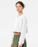 FWD Fashion Women's Crop Long Sleeve Tee