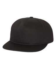 Yupoong 6502 Unstructured 5-Panel Snapback Hat