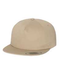 Yupoong 6502 Unstructured 5-Panel Snapback Hat