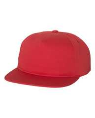 Yupoong 6502 Unstructured 5-Panel Snapback Hat