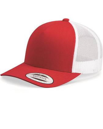 YP Classics Yupoong 6506 Adult 5-Panel Retro Trucker Hat 6506S