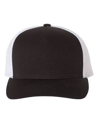 YP Classics Yupoong 6506 Adult 5-Panel Retro Trucker Hat 6506S