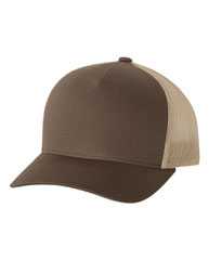 Yupoong 6506 Adult 5-Panel Retro Trucker Hat
