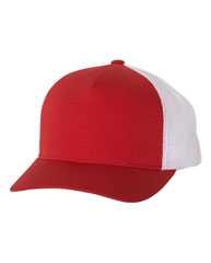 Yupoong 6506 Adult 5-Panel Retro Trucker Hat