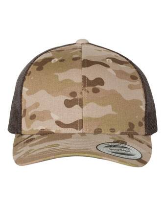 YP Classics Six-Panel Retro Trucker Cap 6606