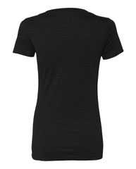 Women’s CVC Deep V-Neck T-Shirt