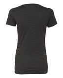 Women’s CVC Deep V-Neck T-Shirt