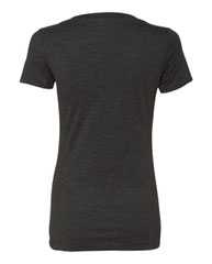 Women’s CVC Deep V-Neck T-Shirt
