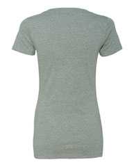 Women’s CVC Deep V-Neck T-Shirt