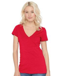 Women’s CVC Deep V-Neck T-Shirt Women’s CVC Deep V-Neck T-Shirt
