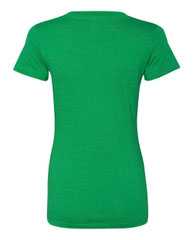 Women’s CVC Deep V-Neck T-Shirt