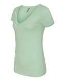 Next Level Women’s CVC Deep V-Neck T-Shirt 6640