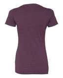 Women’s CVC Deep V-Neck T-Shirt