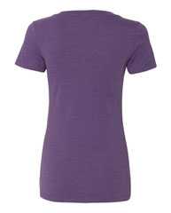 Women’s CVC Deep V-Neck T-Shirt