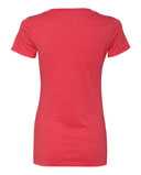Women’s CVC Deep V-Neck T-Shirt