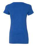 Women’s CVC Deep V-Neck T-Shirt