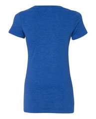 Women’s CVC Deep V-Neck T-Shirt