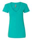 Next Level Women’s CVC Deep V-Neck T-Shirt 6640