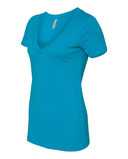 Women’s CVC Deep V-Neck T-Shirt