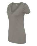 Next Level Women’s CVC Deep V-Neck T-Shirt 6640