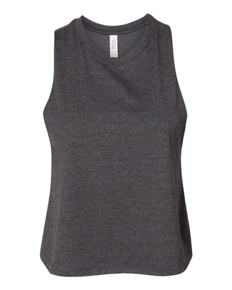 BELLA + CANVAS Women's Racerback Crop Tank 6682