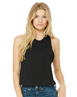 BELLA + CANVAS Women's Racerback Crop Tank 6682 BELLA + CANVAS Women's Racerback Crop Tank 6682