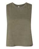 Women's Racerback Crop Tank