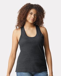 Gildan Softstyle® Women’s CVC Racerback Tank Top 67200L Gildan Softstyle® Women’s CVC Racerback Tank Top 67200L